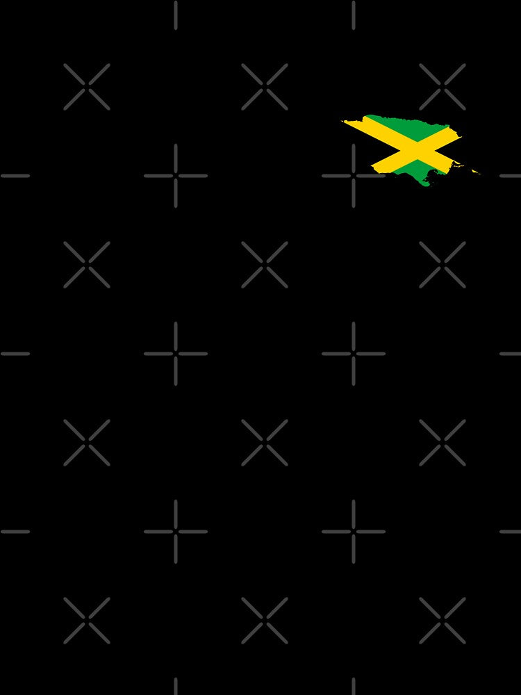 Flag Map of Jamaica by feether-store