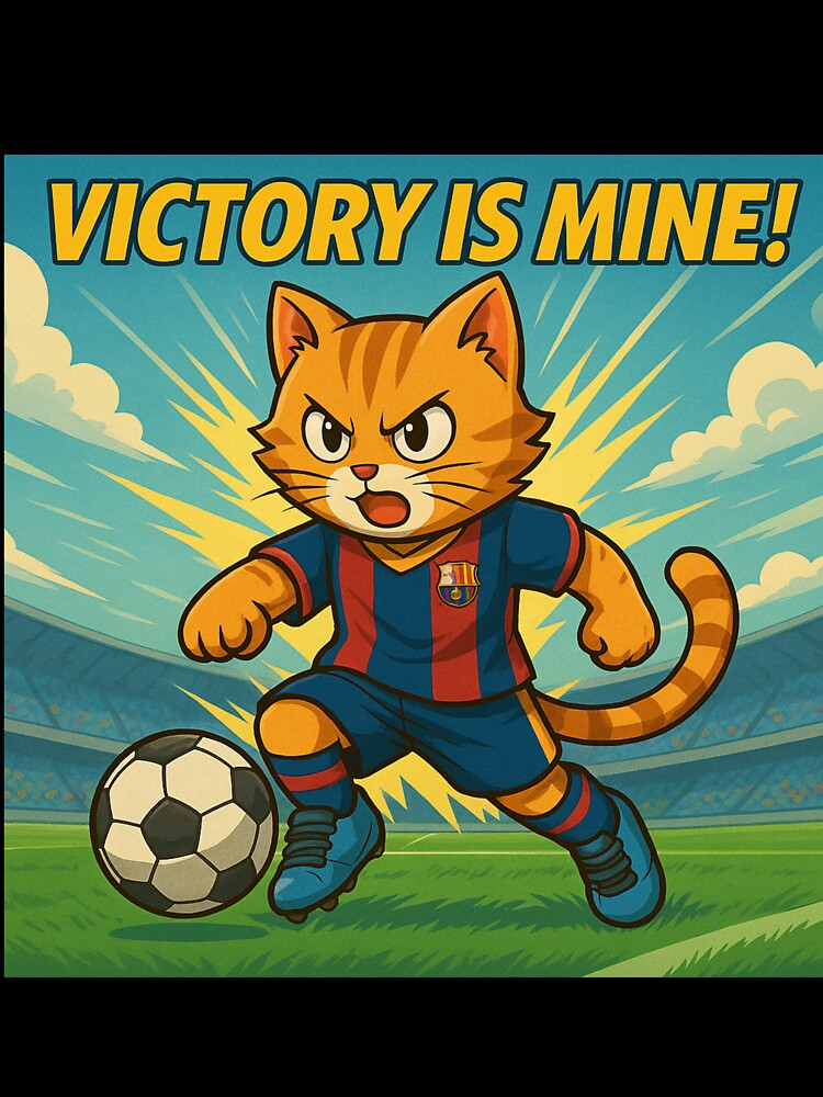 The Purr-senal Playmaker by EfraimFunArt