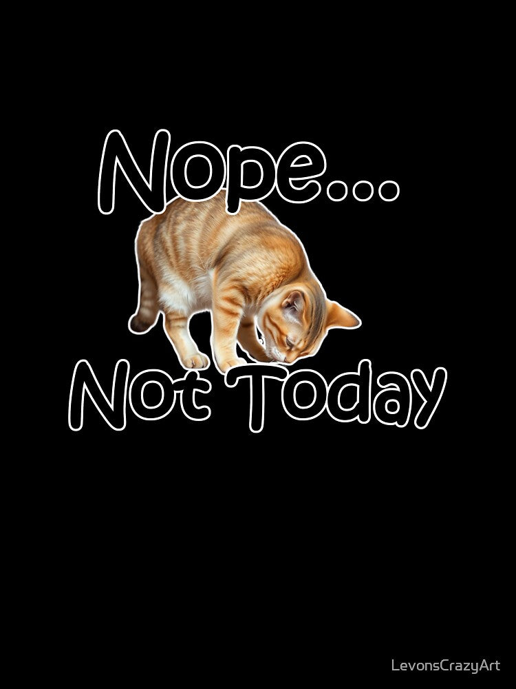 Nope not Today by LevonsCrazyArt