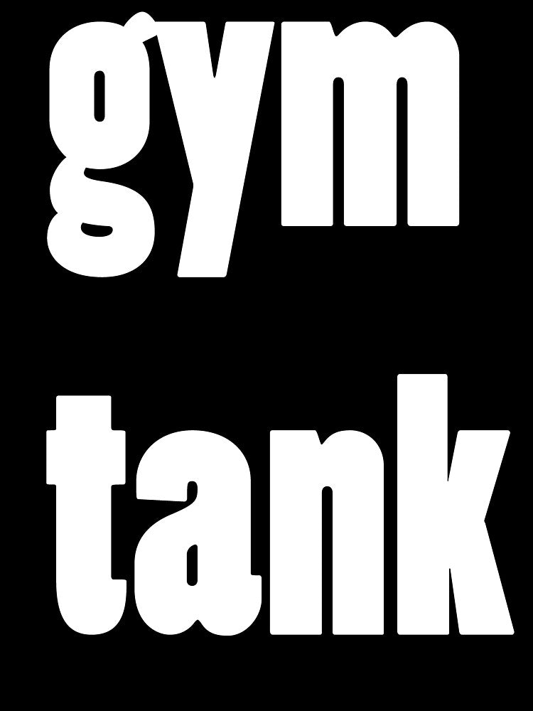 Gym tank by Jmurdera