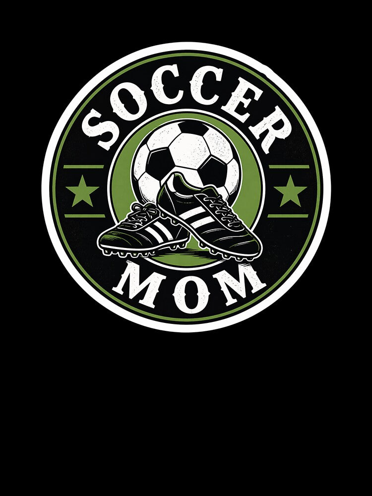 Soccer Mom Vintage Badge by EastEndTownie