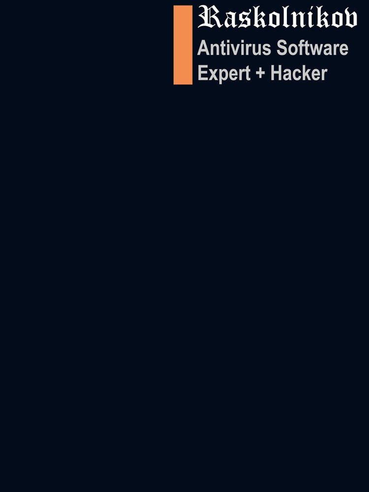 Raskolnikov's Coding Crime & Punishment by xd3ctrl1zed