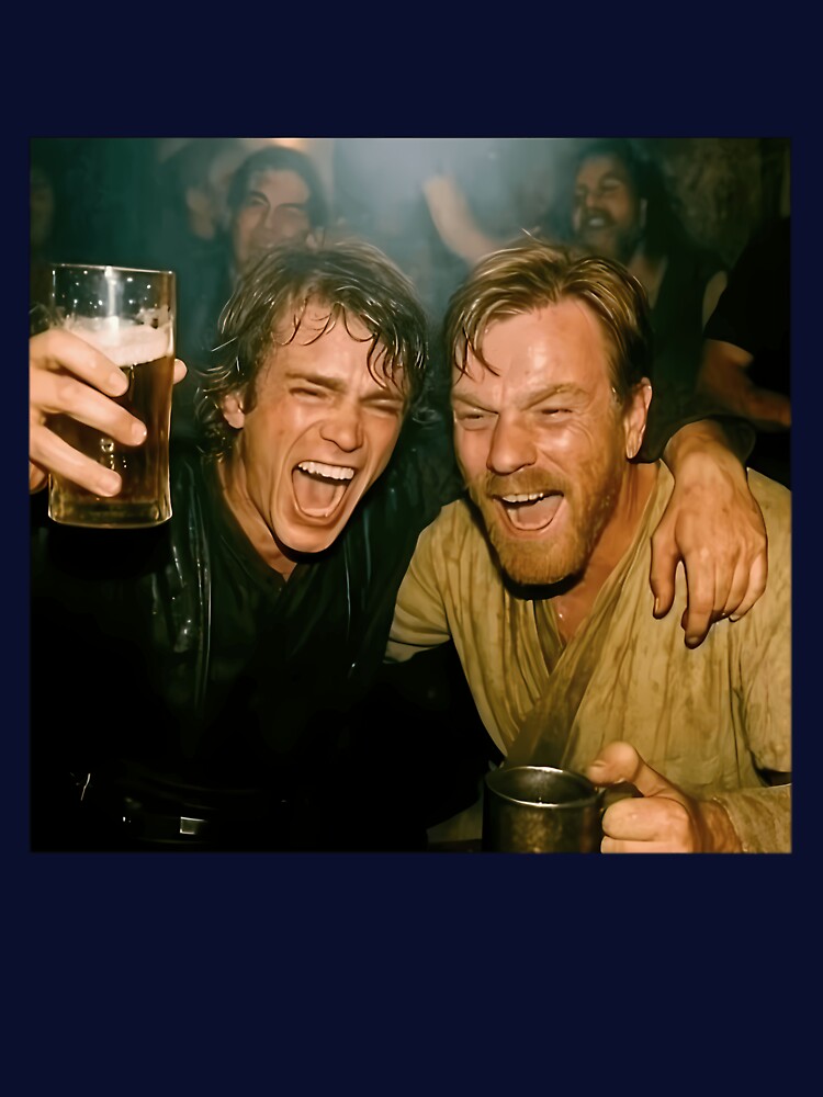 Anakin Skywalker Obi-Wan Kenobi Cheer Up by Melinrtega1211