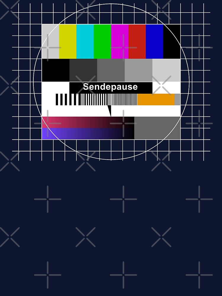 Broadcast break - original test image from the 80s & 90s by Alpha Stag
