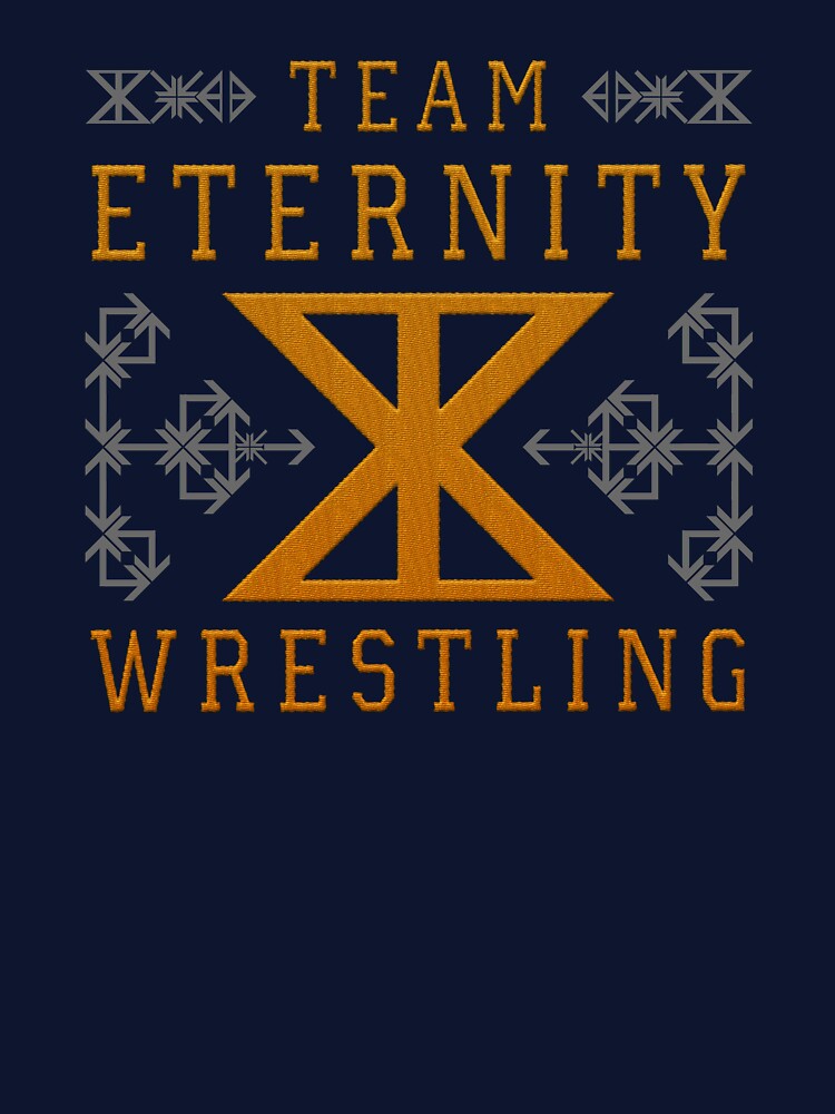 geometric varsity sports wrestling team - embroidery iron patch textured graphic artwork by hayrpictures