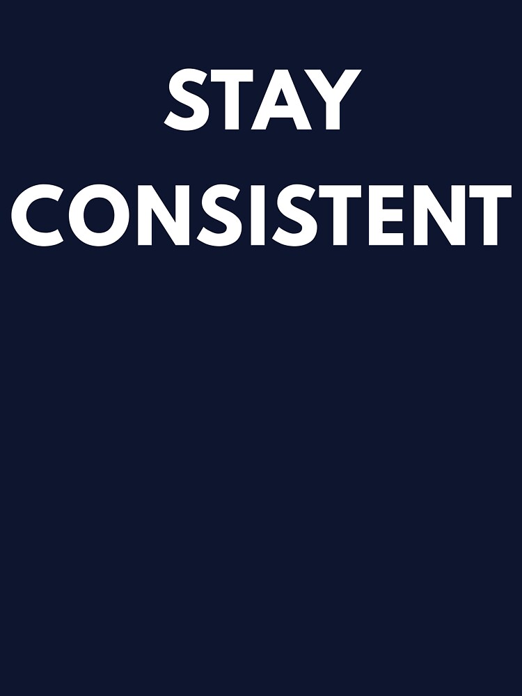 Stay Consistent Minimalist Typography by SoftType