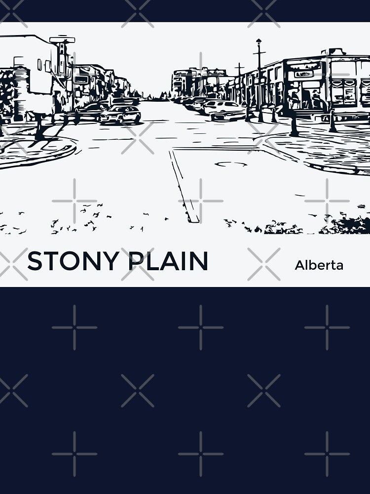 Stony Plain Alberta by Lakeric Cityscapes