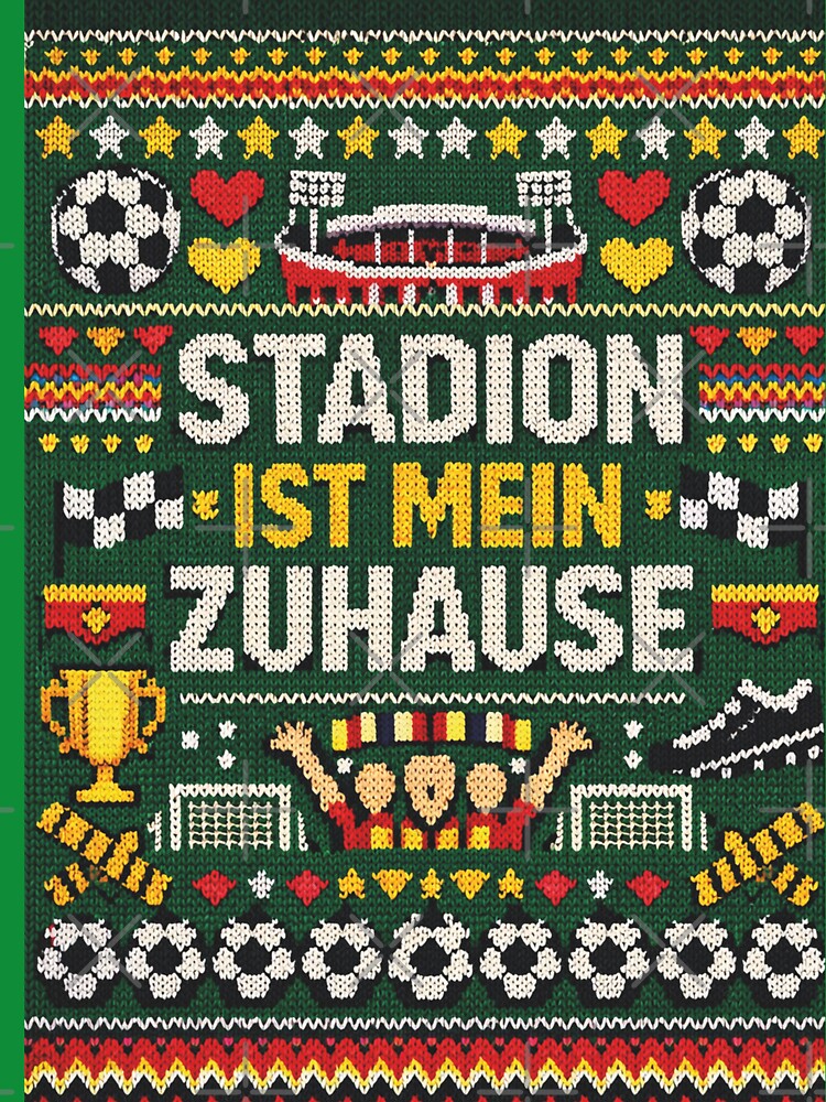 Stadium Is My Home - Cool Football Knitting Pattern by Mauswohn