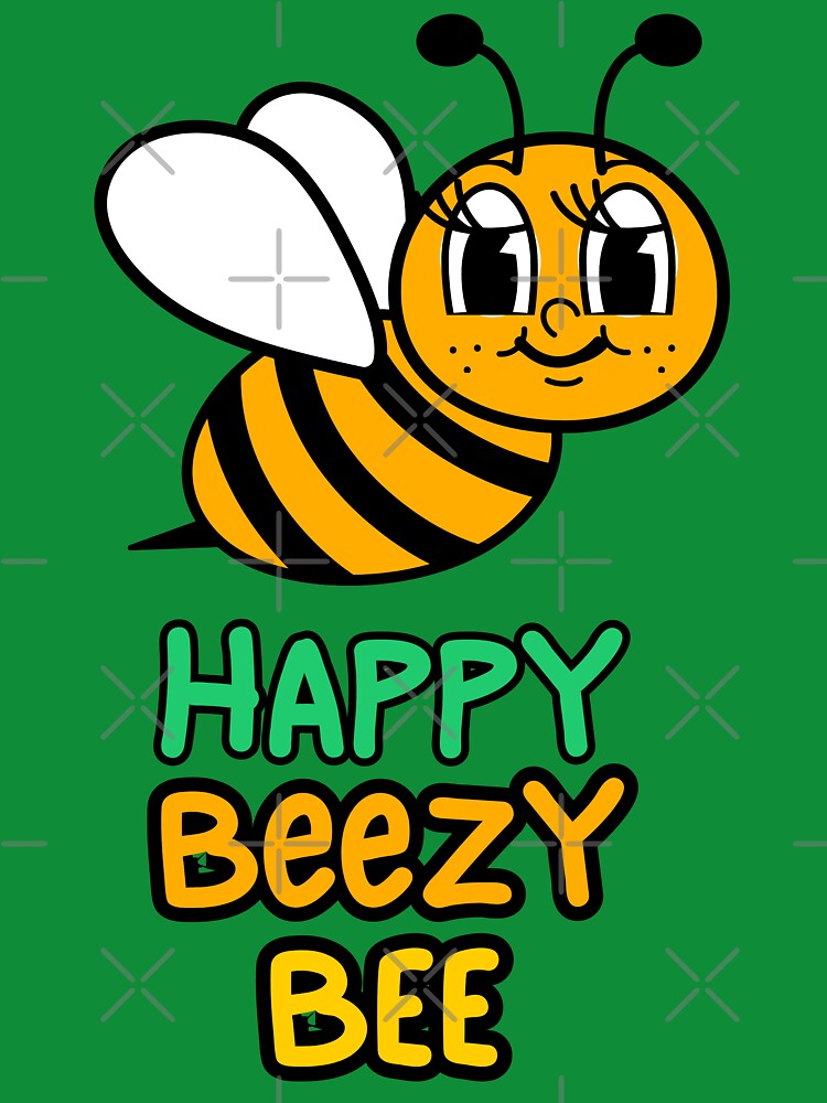 Happy Beezy Bee short sleeve onesie by Belle Treasure Chest by Luetta  Stuger- Fleming