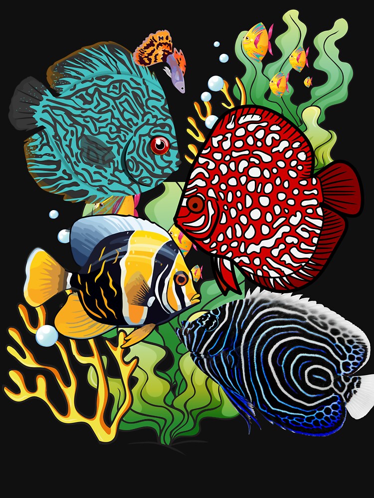 I adore these fish T-Shirt by RJTees