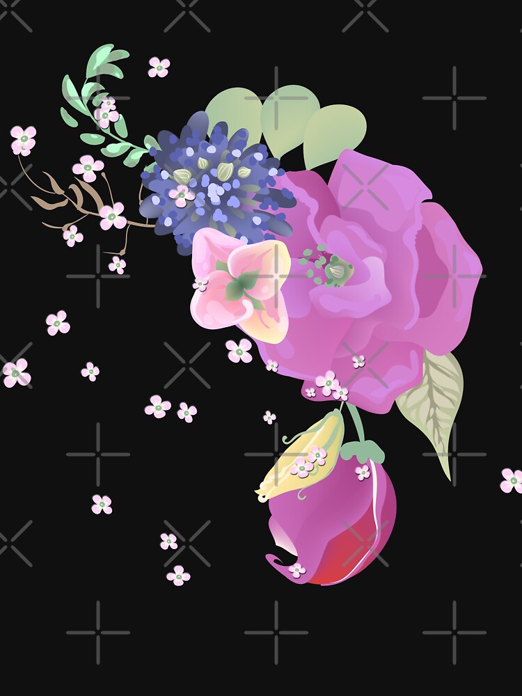 Pastel Floral Soft Colors Watercolor Affect by Delights