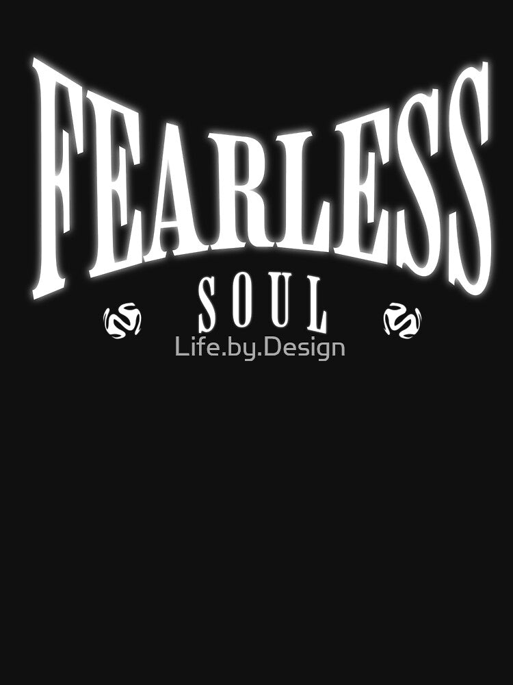 Unisex Fearless Printed Graphic, Streetwear by Life.by.Design