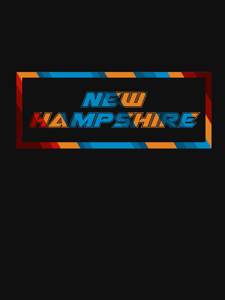 New Hampshire T-Shirt for Men and Women by AllStarMerch