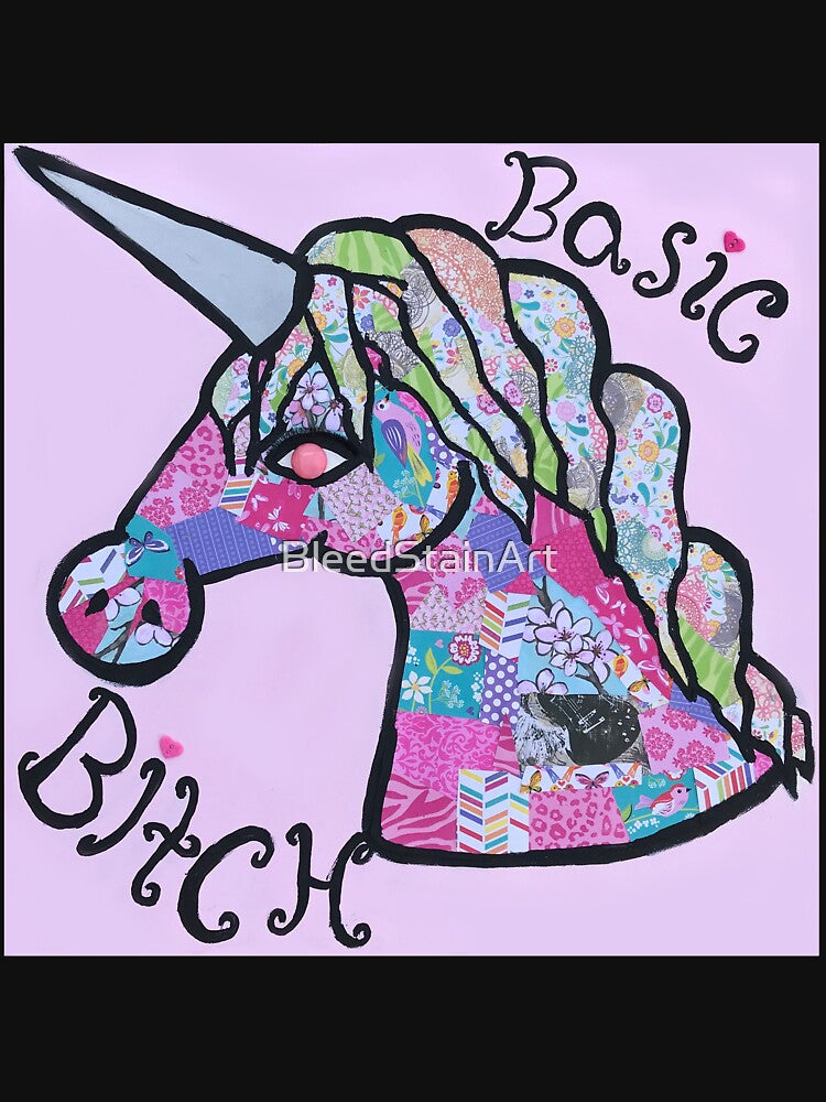 Basic Bitch Unicorn by BleedStainArt