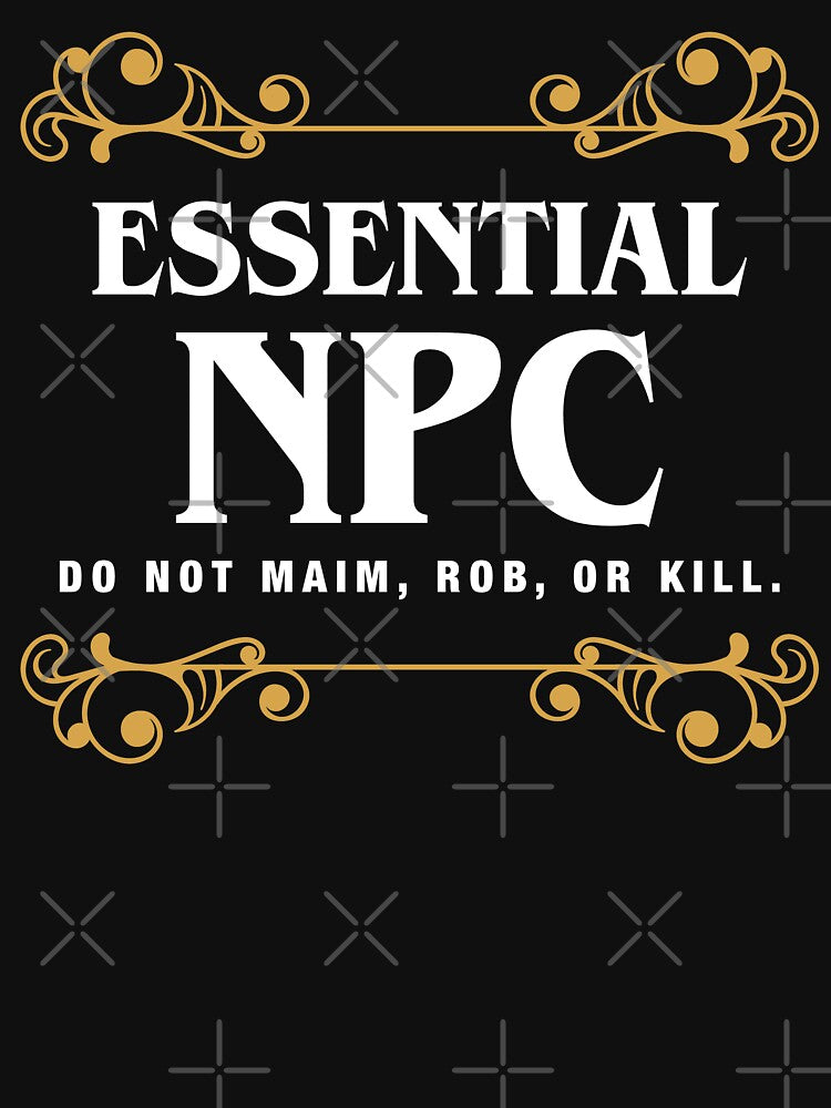 Essential NPC Non-Playable Character Gaming by pixeptional