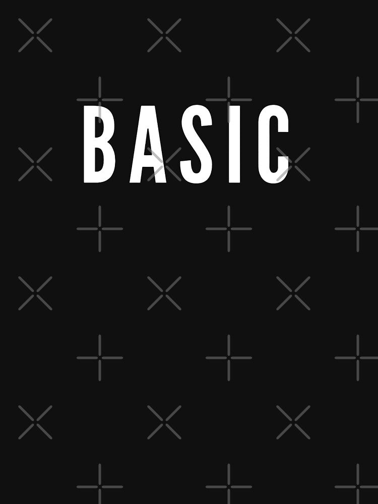 BASIC by boldstuffshop