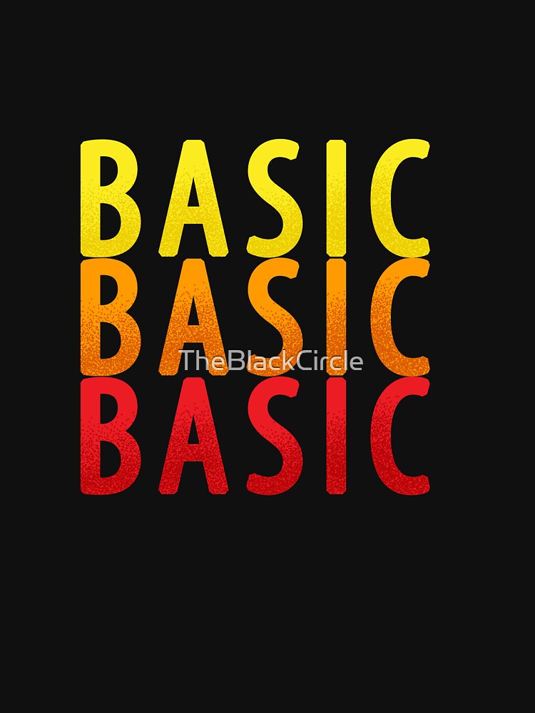 Basic Basic Basic ,Red, Yellow , orange , sunny shade colors by TheBlackCircle