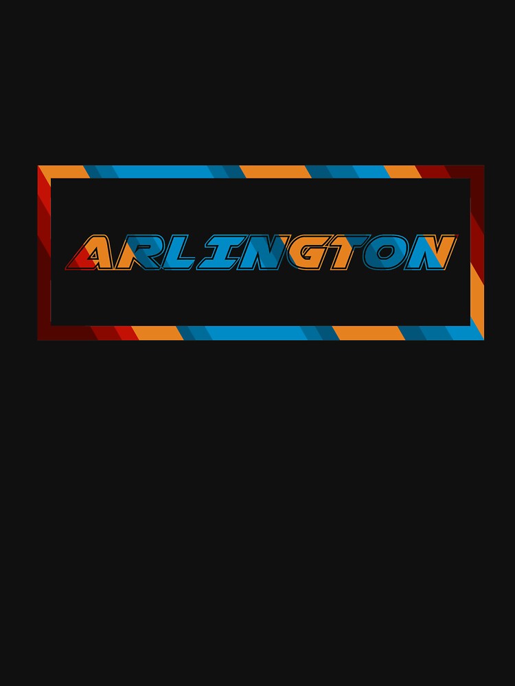 Arlington T-Shirt for Men and Women by AllStarMerch