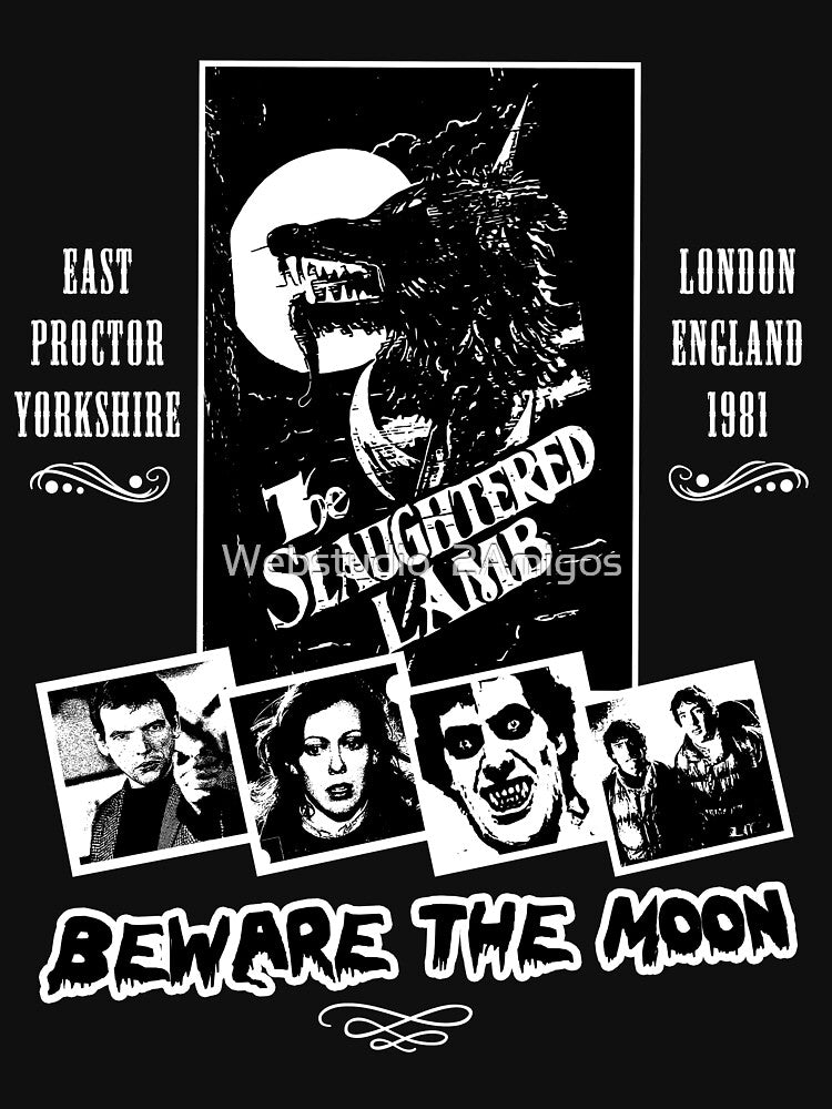 An American Werewolf in London illustration best gift. - Beware The Moon. by Webstudio  2Amigos
