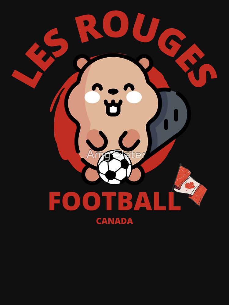 Les Rouges-Canada Team Jersey-Retro Style-Kids Soccer-2022 Qatar-CANMNT-CANWNT by SighFly52