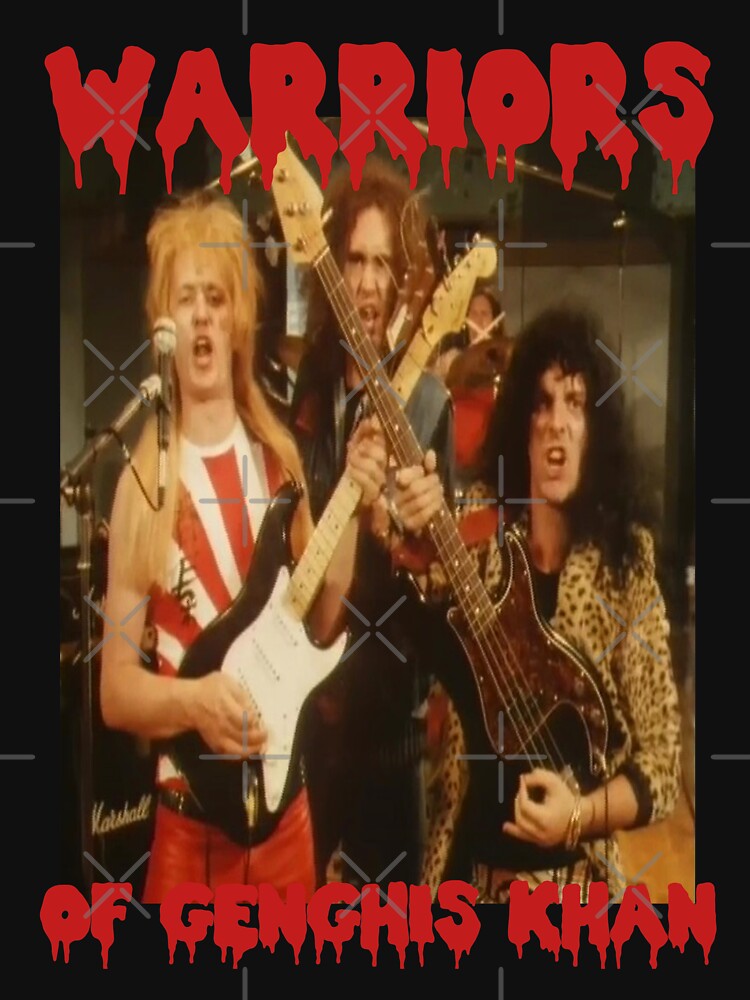 The Young Ones Bottom Warriors of Genghis Khan Heavy metal band by Tom Newberry