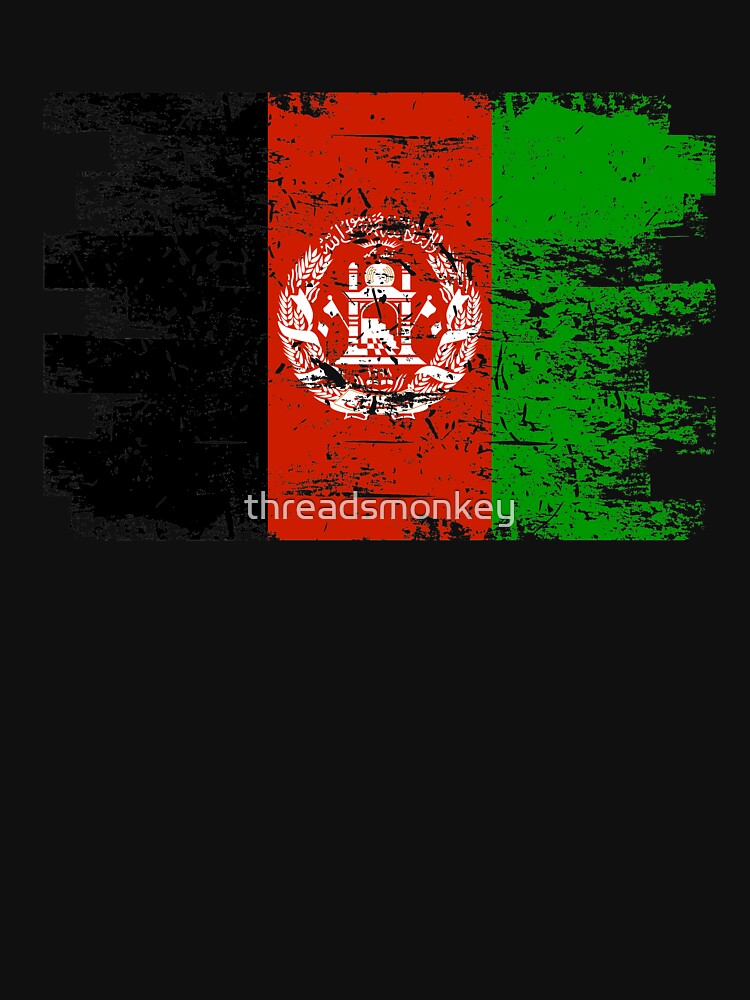 Afghanistan Shirt Gift Country Flag Patriotic Travel Asia Light by threadsmonkey