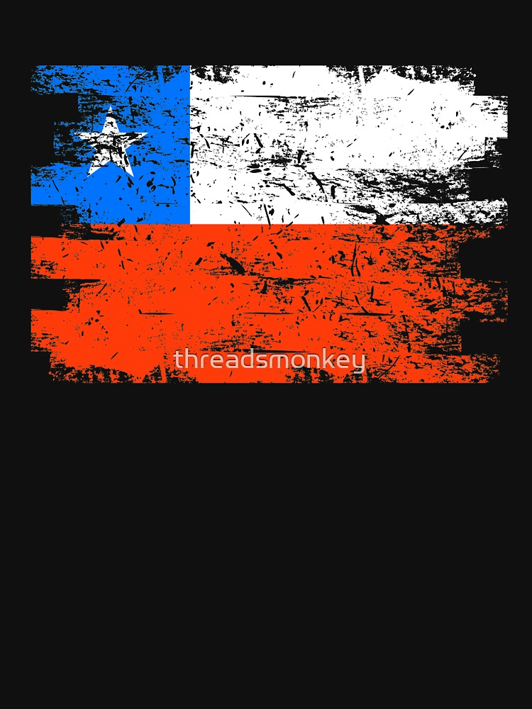 Chile Flag Gift Country Patriotic Travel Shirt Americas Light by threadsmonkey