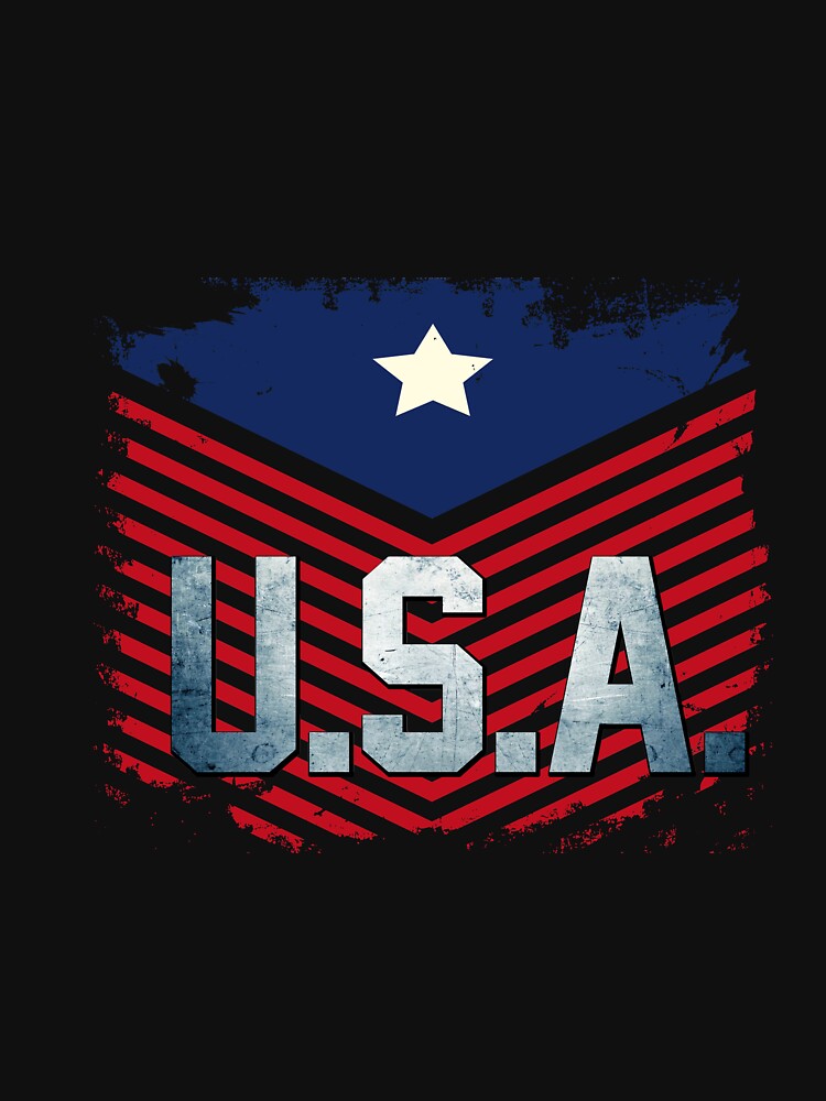 USA T-Shirt for Men and Women by AllStarMerch