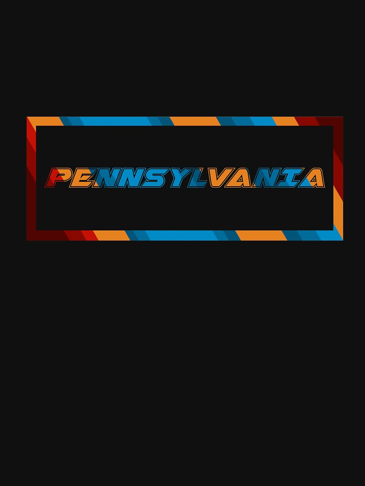 Pennsylvania T-Shirt for Men and Women by AllStarMerch