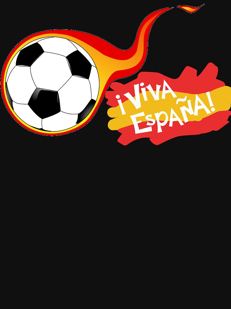 Spain Football Shirt - Spain Soccer Shirt - Viva Espana by Galvanized