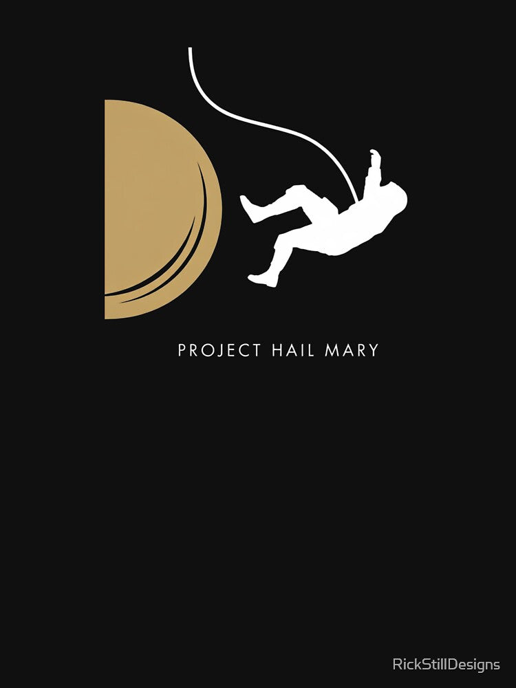 Project Hail Mary - Custom Minimalist Artwork by RickStillDesigns