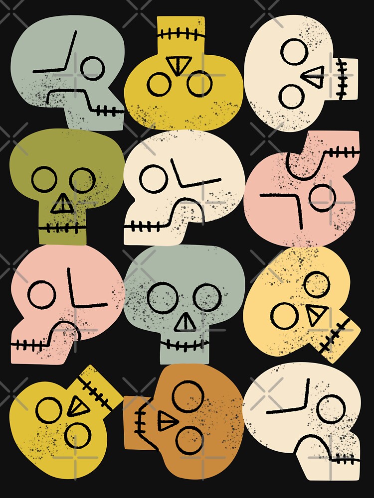 Happy Skulls by Renea L Thull