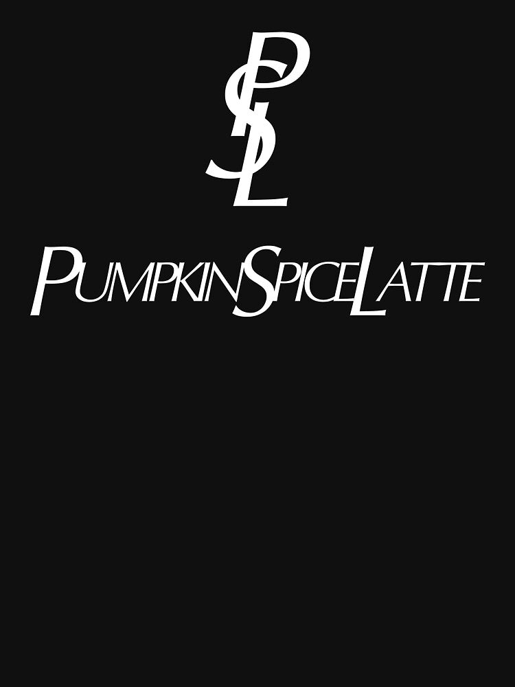 Pumpkin Spice Latte (BLACK) by hellomalcolm
