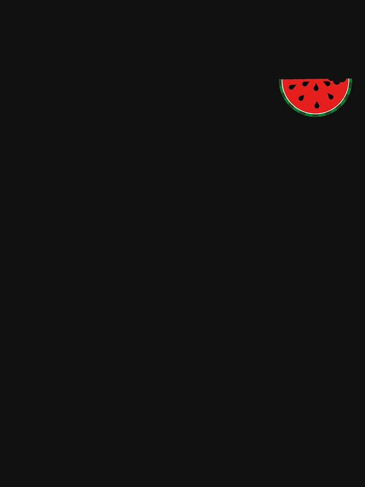 Watermelon Pocket Patch T-Shirt for Men and Women by AllStarMerch
