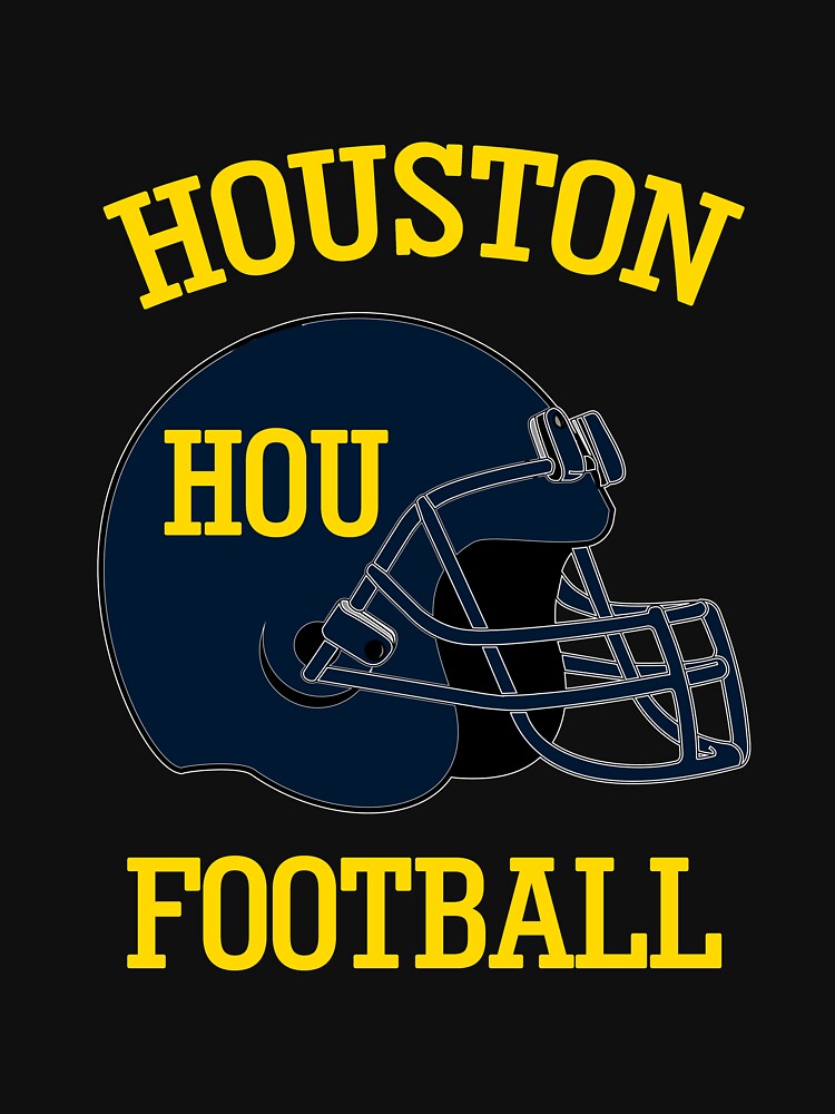 Houston Football T-Shirt for Men and Women by AllStarMerch