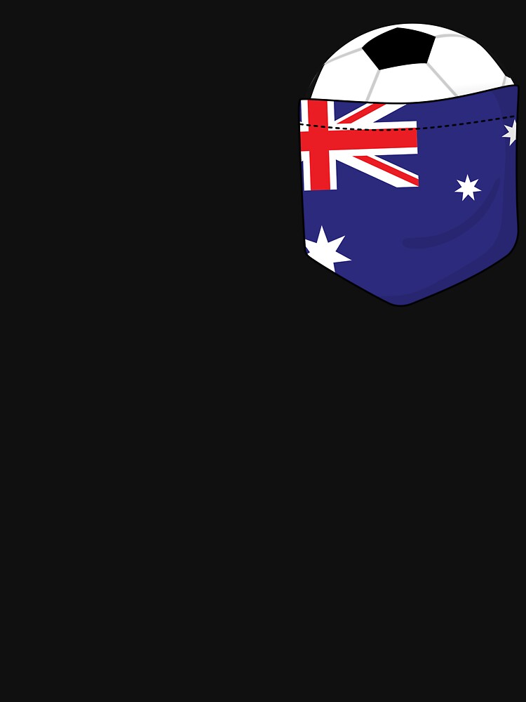 Football Australia in the breast pocket by peter2art