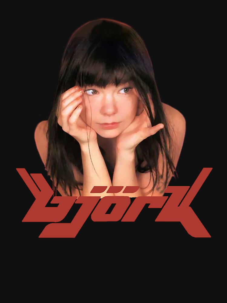 Retro Björk Tee by JordenPalmer