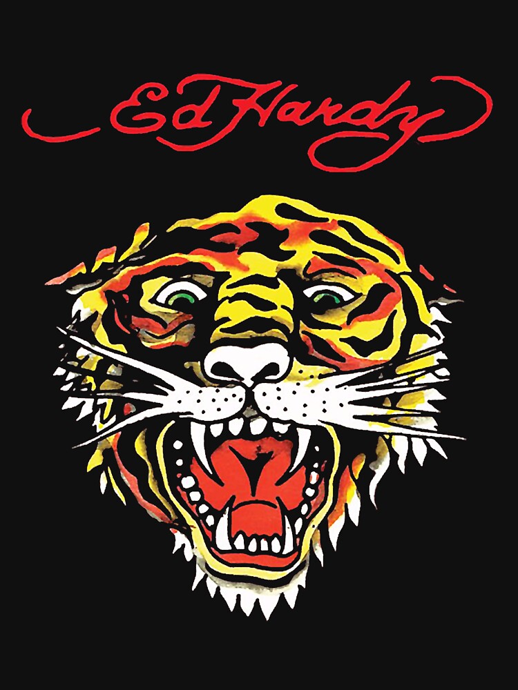 RETRO TIGER HEAD by LisaCoffman4