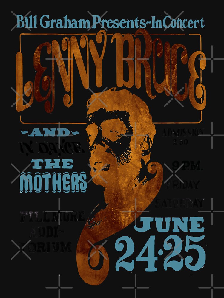 Funny Gifts Lenny Bruce Poster In Concert Vintage Photograp by JackFinestein