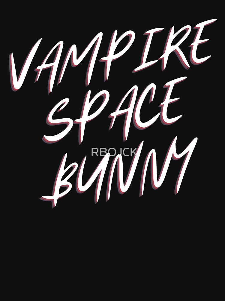 Vampire Space Bunny  fun tee by RBOJCK