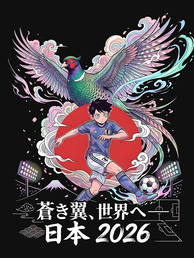 Blue Samurai Japan Anime Soccer World Cup 2026 by VoidAnimeStudio