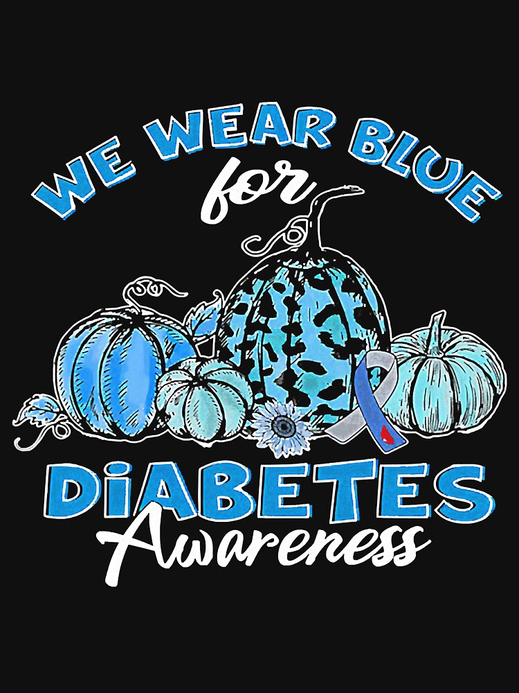 We Wear Blue Diabetes Awareness by BundlerVq