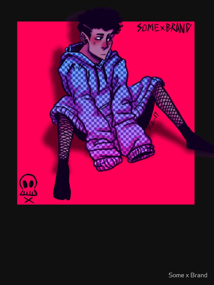 boy + oversized hoodie by Some x Brand