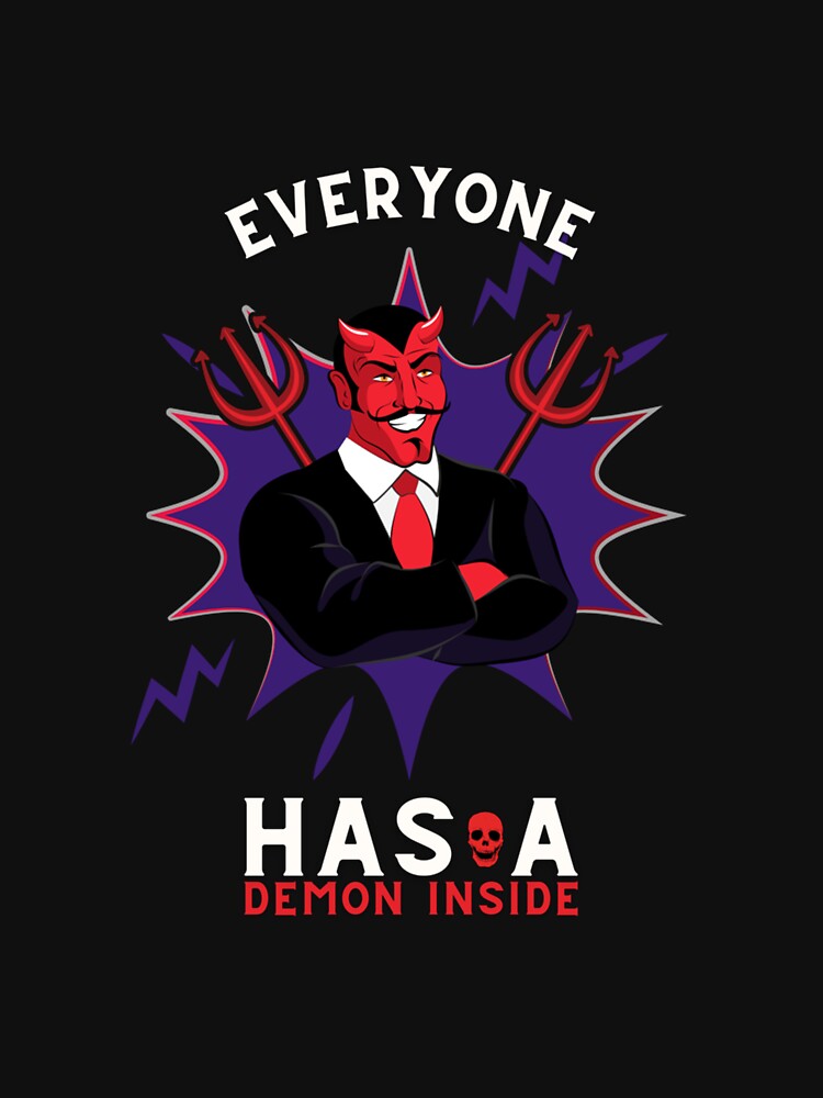 EVERYONE HAS A DEMON INSIDE STYLISH DEMON by sobriowslen