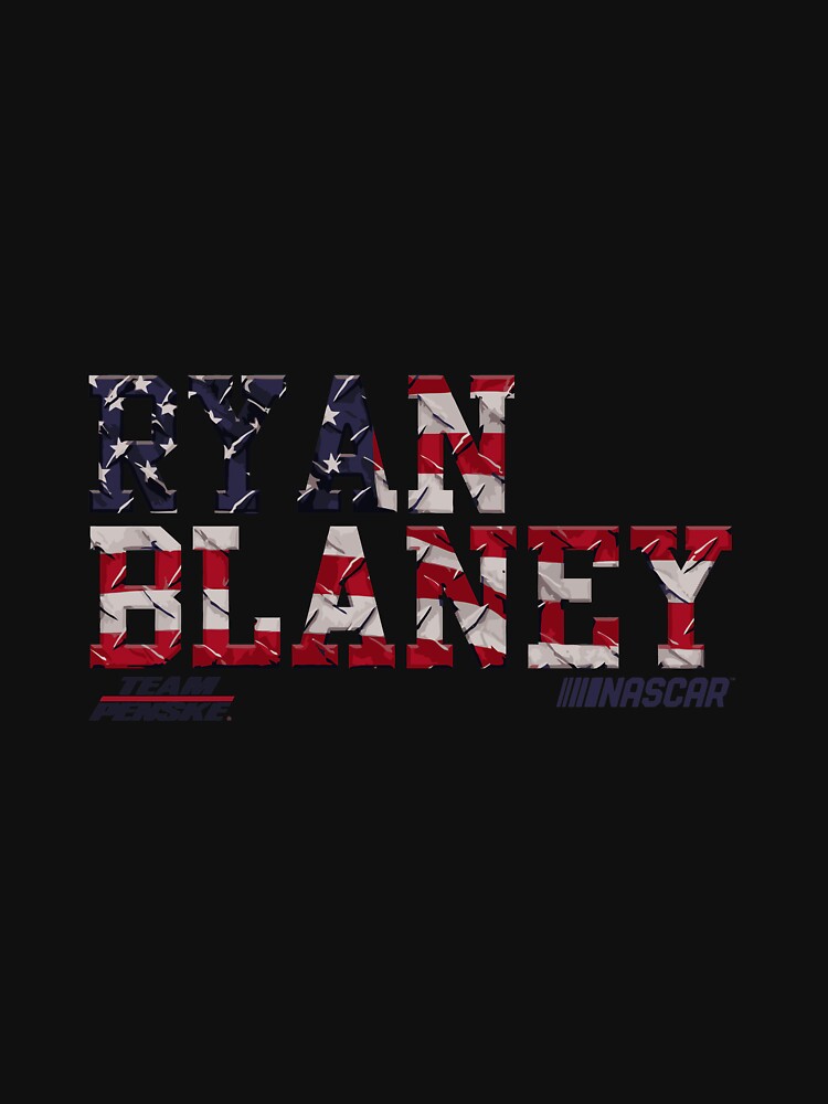 NASCAR - Ryan Blaney - Americana Long Sleeve T-Shirt by merystowe1