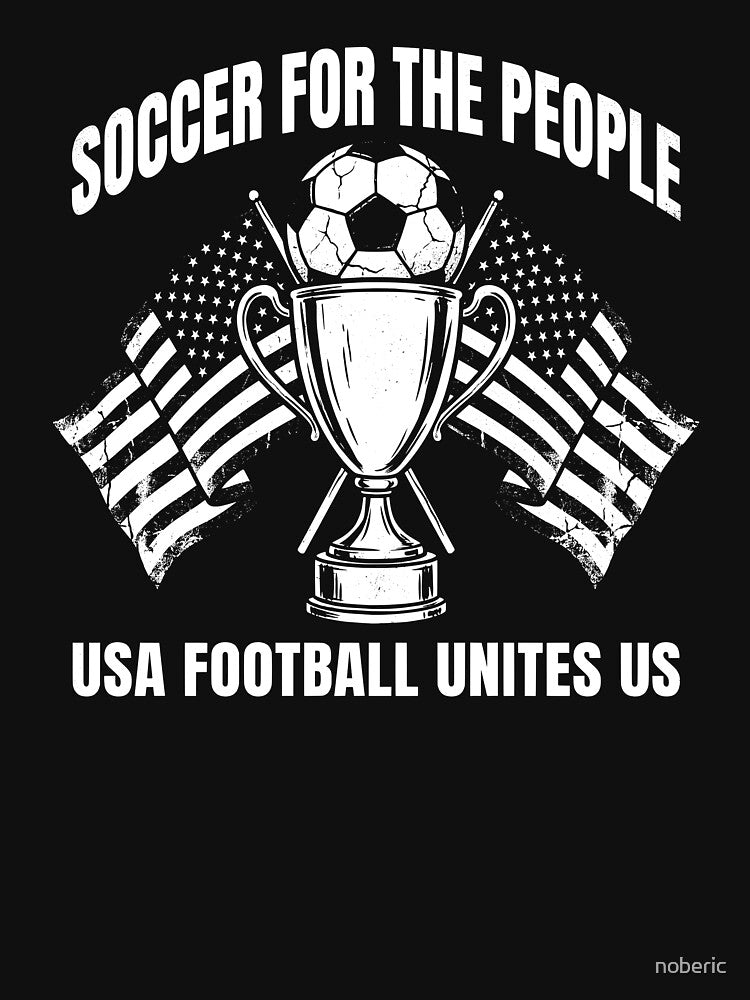 Awesome United Usa Soccer Trophy Tee JUN-299 by noberic
