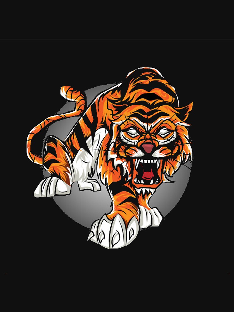 tiger premium vector by romio006
