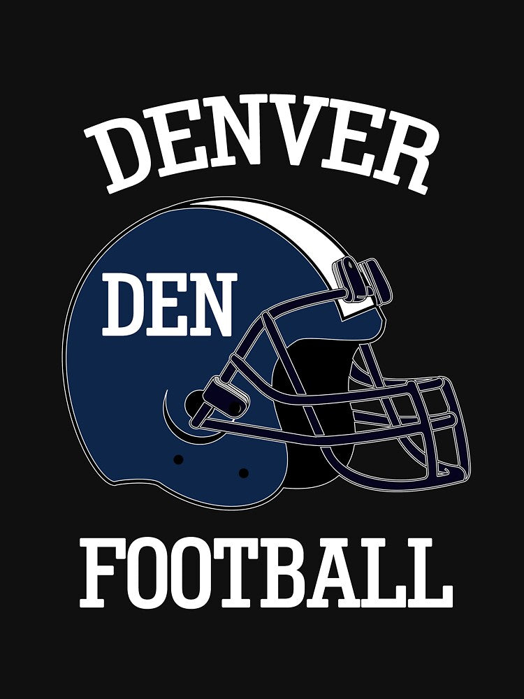 Denver Football T-Shirt for Men and Women by AllStarMerch