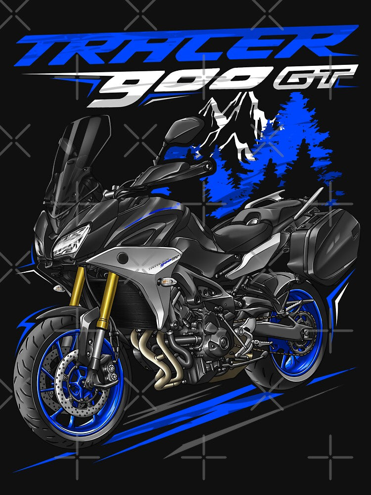 Yamaha Tracer 900 GT 2018-2020 (Icon Black) for Motorcycle Riders by MotoApparelHub