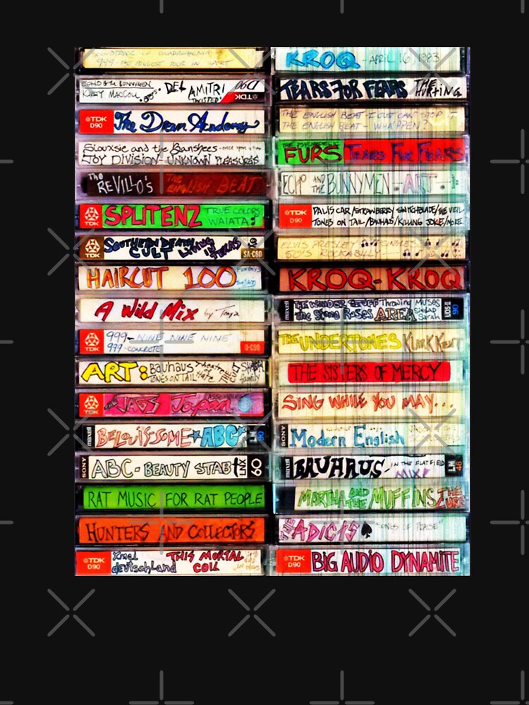 80s Mixtapes by funhousejen